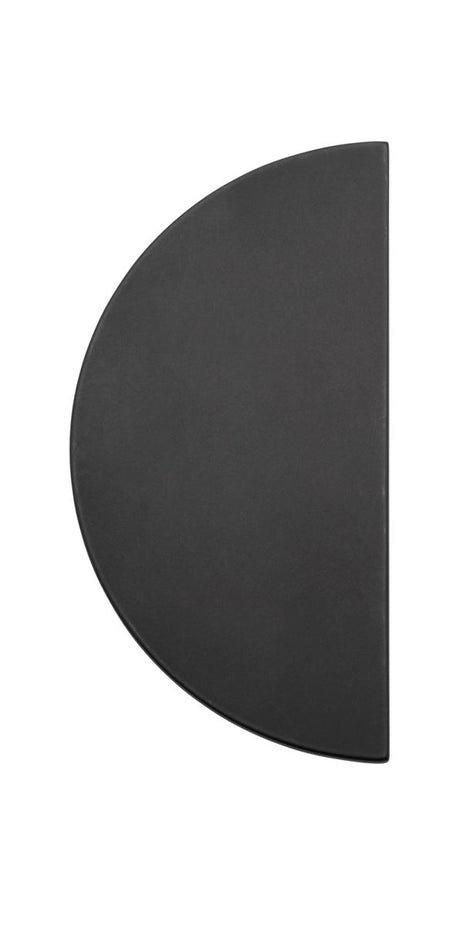 Iver Osaka Cupboard Pull - Half Moon - Matt Black (21333)