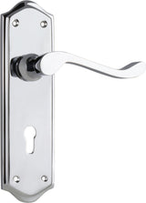 Tradco Henley Lever - Chrome Plate - 5