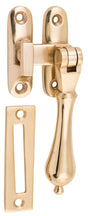 Tradco Casement Fastener Teardrop - Polished Brass (1730)