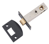 Tradco Split Cam Tubular Latch - Matt Black - 60mm (9586)