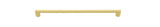Iver Baltimore Cabinet Pull - Brushed Gold PVD - CTC 320mm (17203)