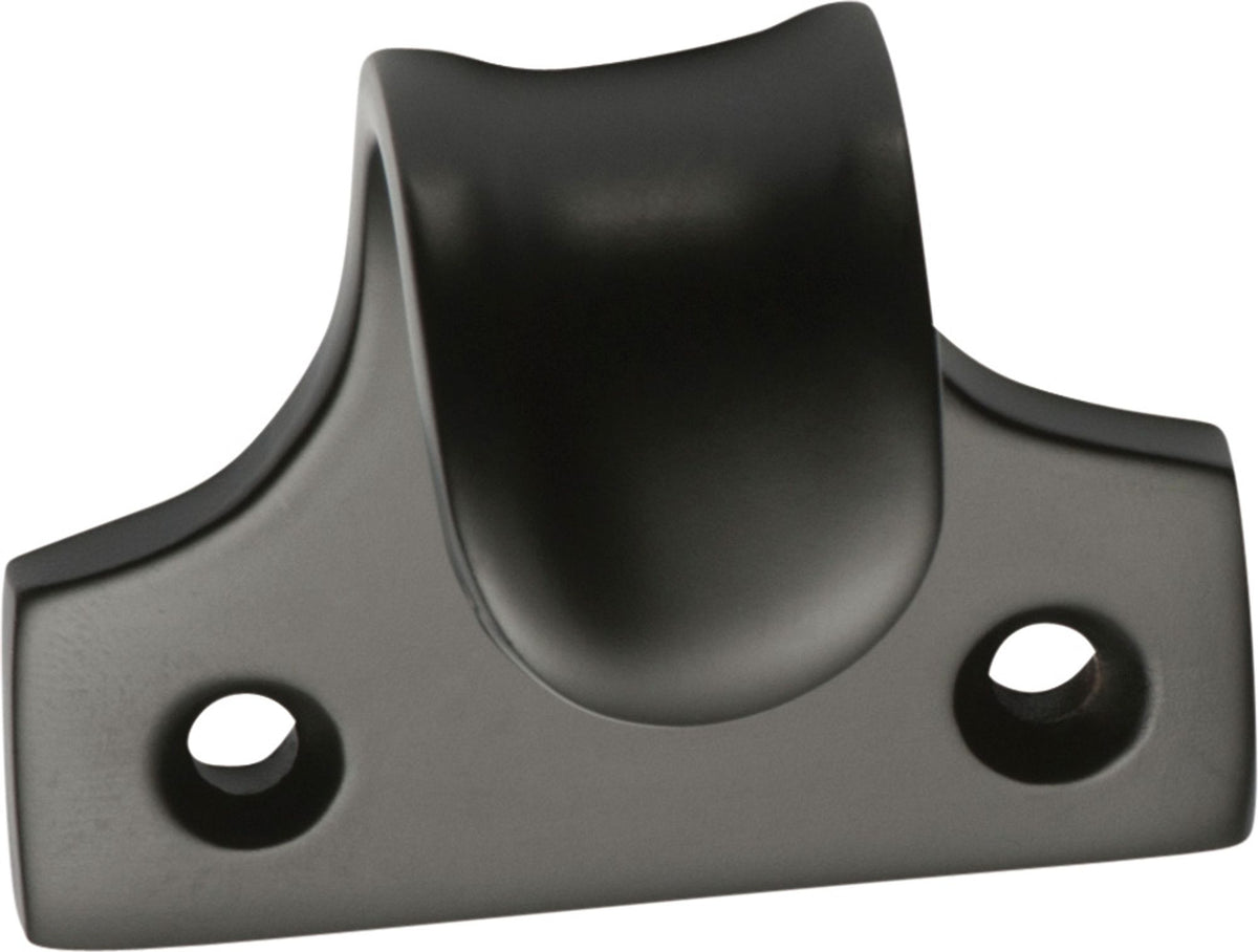 Tradco Sash Lift Dished - H38mm - Matt Black (1827)