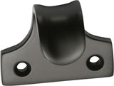 Tradco Sash Lift Dished - H38mm - Matt Black (1827)