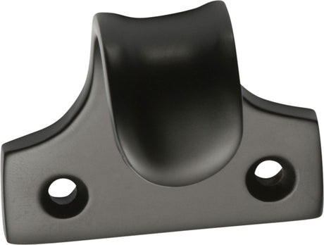 Tradco Sash Lift Dished - H38mm - Matt Black (1827)