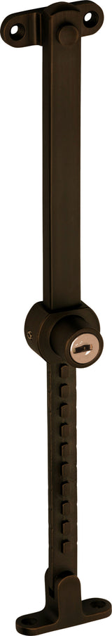 Tradco Casement Stay Stainless Steel Telescopic Locking - 200-295mm - Antique Brass (2280)