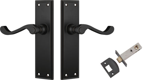 Tradco Milton Lever - Complete Kits - Antique Copper - Passage Set - Complete (1014KPASS60)