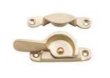 Tradco Sash Fastener Narrow - 69mm - Satin Brass (6668)