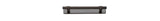 Iver Helsinki Cabinet Pull with Backplate - Signature Brass - CTC 128mm (21001B)