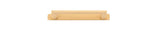 Iver Baltimore Cabinet Pull with Backplate - Brushed Brass - CTC 160mm (20896B)