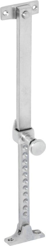 Tradco Casement Stay Telescopic Screw Down - 200-295mm - Satin Chrome (1723)