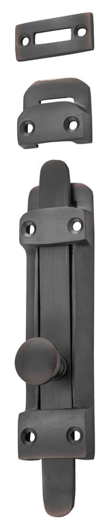 Tradco Tower Bolt - H118mm - Antique Copper (9742)