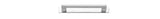 Iver Baltimore Cabinet Pull with Backplate - Brushed Chrome - CTC 160mm (20895B)