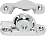Tradco Sash Fastener Classic - 65mm - Chrome Plated (1620)