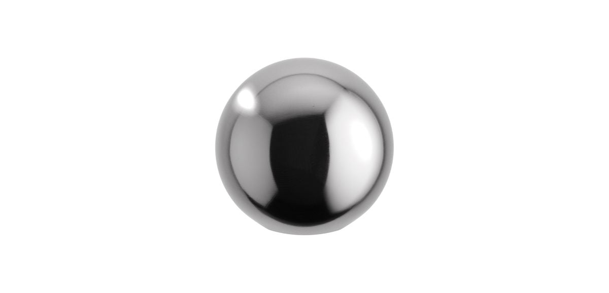 Iver Puerto Cupboard Knob - Polished Chrome - D32mm (24084)