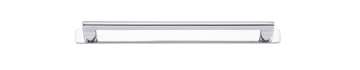 Iver Baltimore Cabinet Pull with Backplate - Polished Chrome - CTC 256mm (20904B)