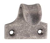 Tradco Sash Lift Dished - H38mm - Rumbled Nickel (6410)