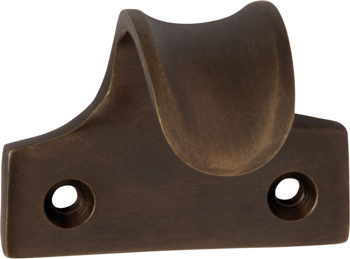 Tradco Sash Lift Dished - H38mm - Antique Brass (2303)