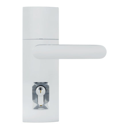 Gainsborough Trilock Contemporary Contour Entrance Set – Bright Chrome (8901CONBCK)