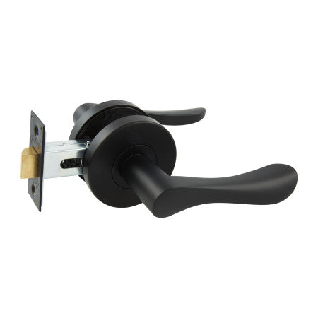 Gainsborough Choice Florence Lever Set – Matt Black – Passage Set (105FLOMB)