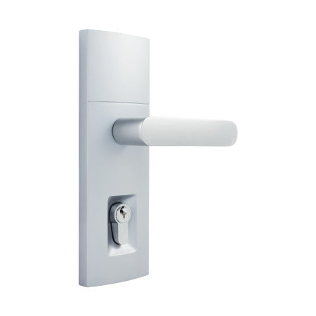 Gainsborough Trilock Contemporary Contour Entrance Set – Satin Chrome (8901CONSCK)