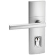 Gainsborough Trilock Contemporary Align Entrance Set – Satin Chrome (8901ALISC)
