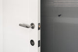 Zanda Zurich Knurled - Brushed Nickel - Privacy (9347.BN)